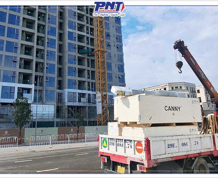 Đồng hành cùng dự án: cập nhật hàng về công trình Tòa nhà TN3-34 Vinhomes Cổ Loa, sẵn sàng triển khai
