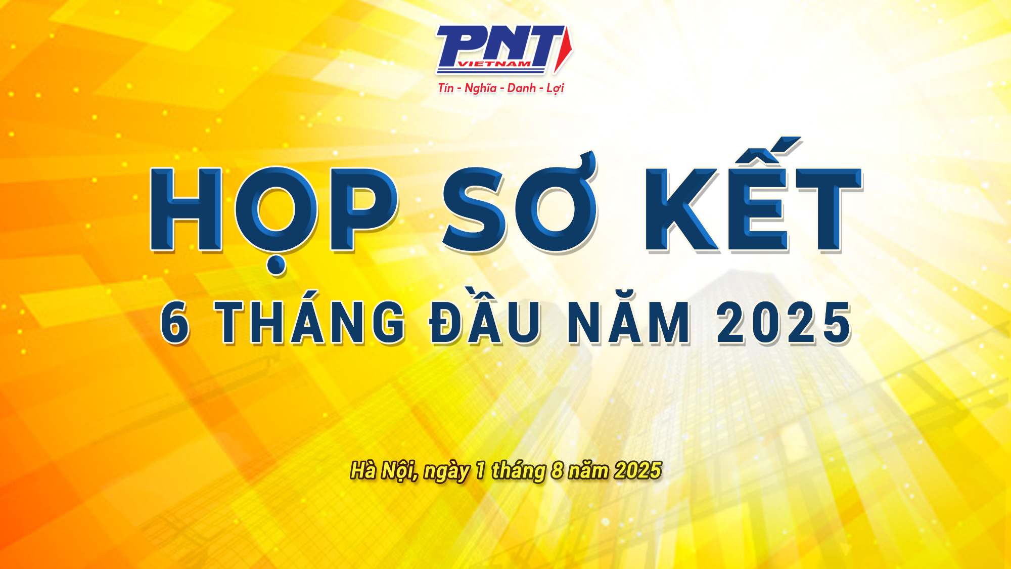 Họp sơ kết 6 tháng đầu năm 2025: Động lực mới cho chặng đường bứt phá