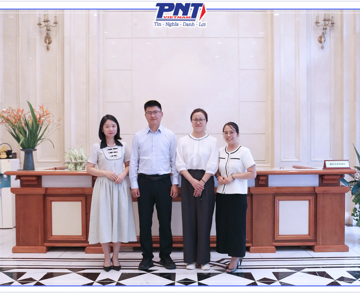 Đại diện Hãng CANNY cùng PNT Việt Nam tham quan thực tế công trình