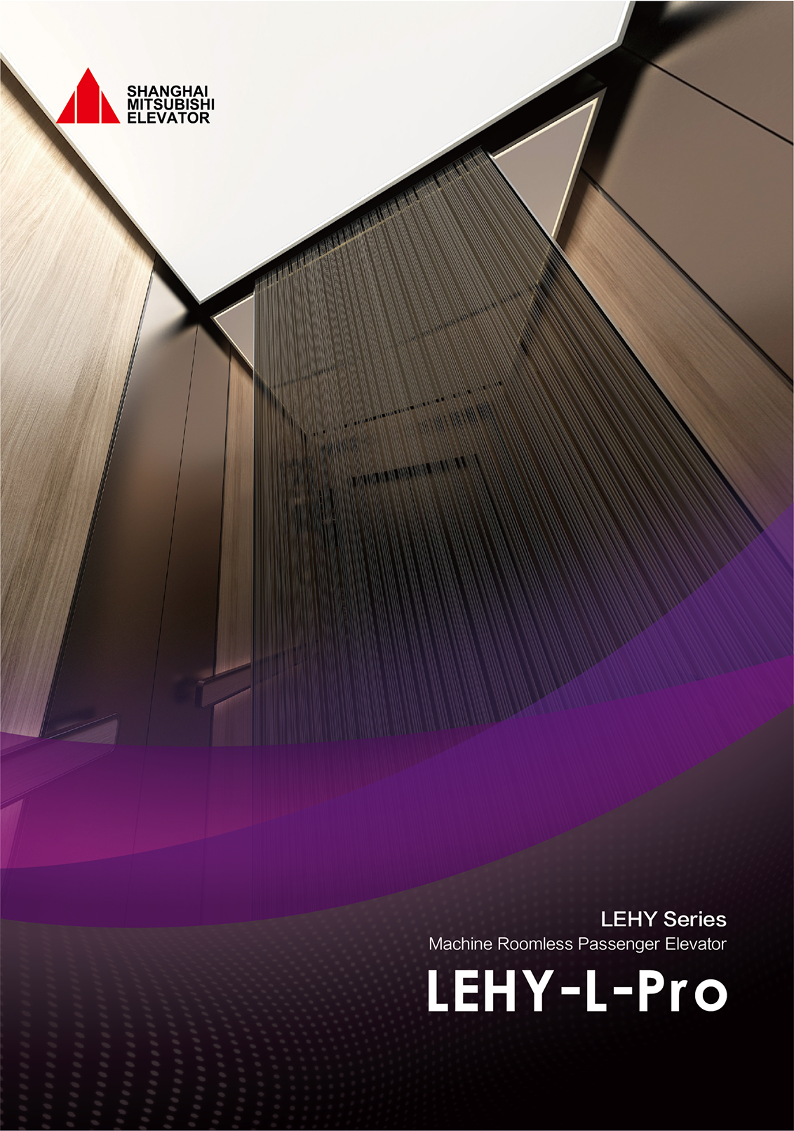 Thang máy tải khách, loại không phòng máy Lehy – L – Pro