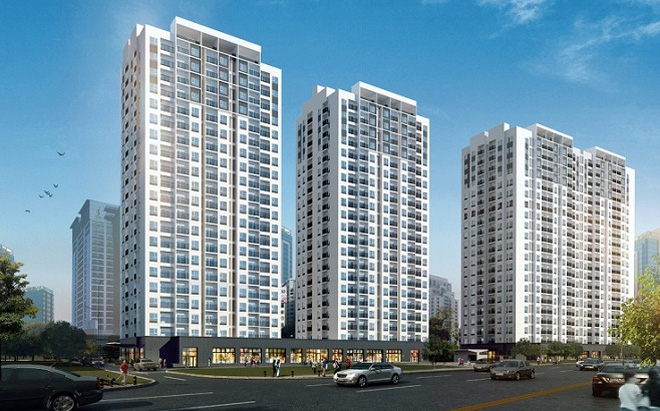 Tòa nhà CT01, CT02 Khu nhà ở cán bộ nhân viên Viện 103
